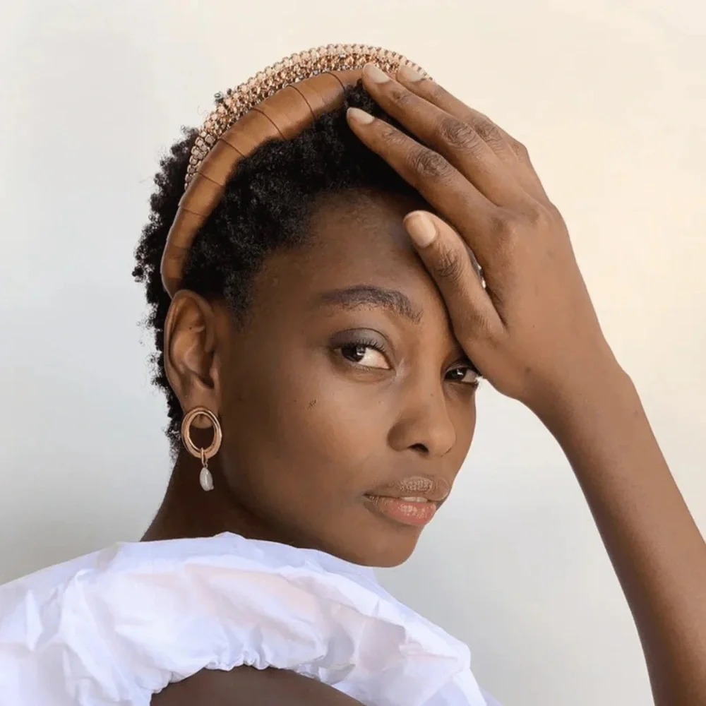 🥐 Lelet NY Croissant Leather Headband 🥐 - Picture 3 of 7